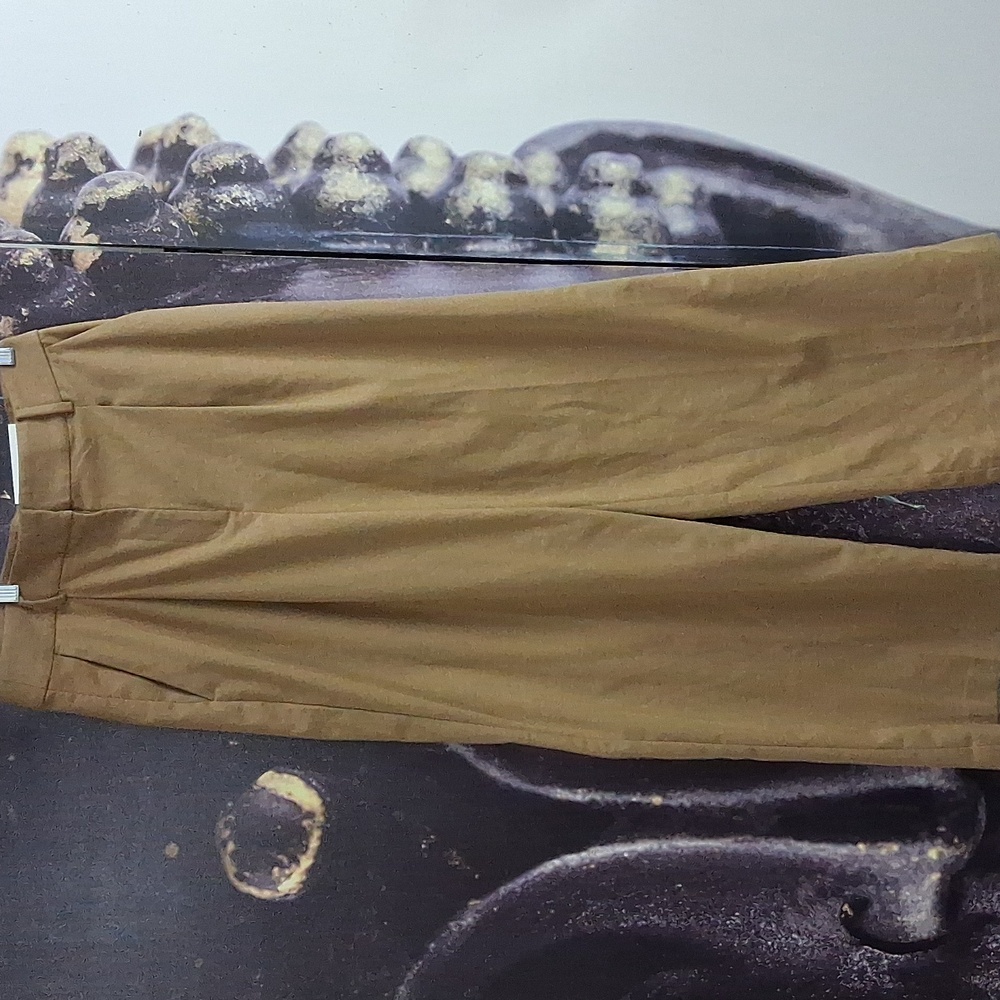 LOFT Camel Peyton Trousers